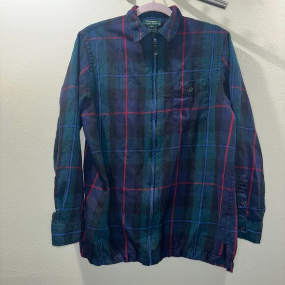 Lauren Ralph Lauren 100% Wool Plaid Zip-Up Jacket - Size Large - Picture 7 of 15